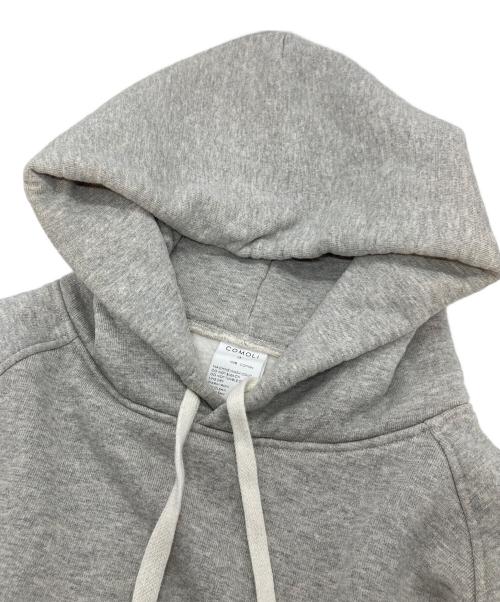 COMOLI（コモリ）COMOLI (コモリ) コットン吊裏毛 パーカ　フーディ」3 グレー サイズ:3の古着・服飾アイテム