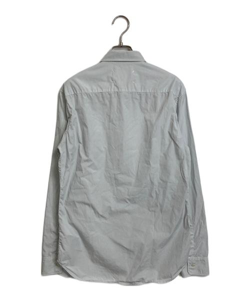 Martin Margiela 10（マルタン・マルジェラ 10）Martin Margiela 10 (マルタン・マルジェラ 10) ガーメントダイ コットンポプリン スリムシャツ グレー サイズ:39の古着・服飾アイテム