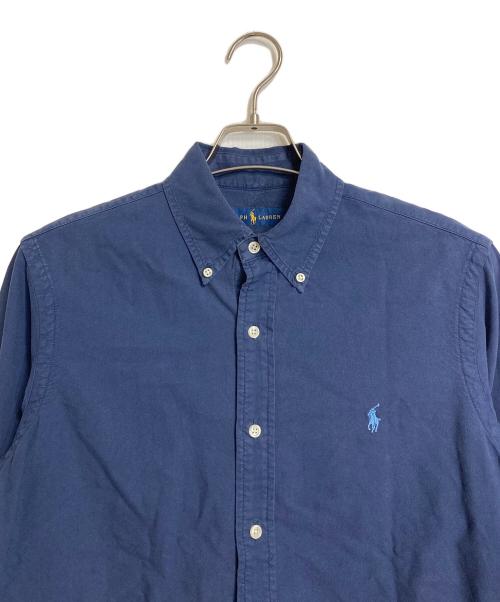 RALPH LAUREN（ラルフローレン）RALPH LAUREN (ラルフローレン) ボタンダウンシャツ　RALPH LAUREN 国内代理店表記有 ネイビー サイズ:Sの古着・服飾アイテム