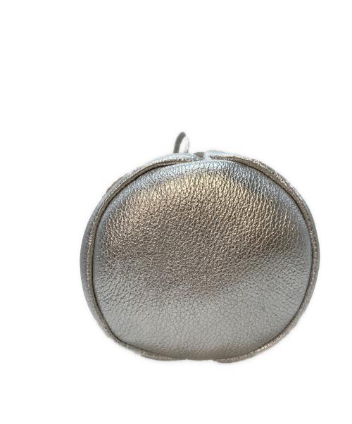 MARCO MASI（マルコマージ）MARCO MASI (マルコマージ) ショルダーカゴバッグ シルバー×ブラウン サイズ:実寸参照の古着・服飾アイテム