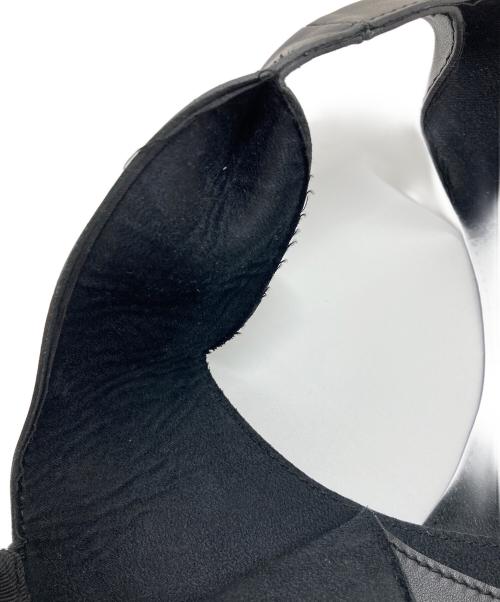 MARCO MASI（マルコマージ）MARCO MASI (マルコマージ) ハンドバッグ　カゴバッグ　トートバッグ　イタリア製 ブラウン×ブラック サイズ:実寸参照の古着・服飾アイテム