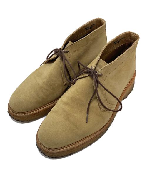 Tricker's（トリッカーズ）Tricker's (トリッカーズ) BOYS MARKET (ボーイズマーケット) チャッカーブーツ クレープソール　ボーイズマーケット別注 オリーブ サイズ:9 1/2の古着・服飾アイテム