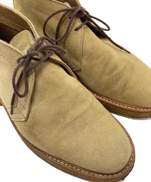 Tricker's（トリッカーズ）Tricker's (トリッカーズ) BOYS MARKET (ボーイズマーケット) チャッカーブーツ クレープソール　ボーイズマーケット別注 オリーブ サイズ:9 1/2の古着・服飾アイテム