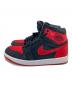 NIKE (ナイキ) AIR JORDAN 1 RETRO HI エアジョーダン1 サテンブレッド サテンブレッド レッド×ブラック サイズ:US10.5 未使用品：9000円