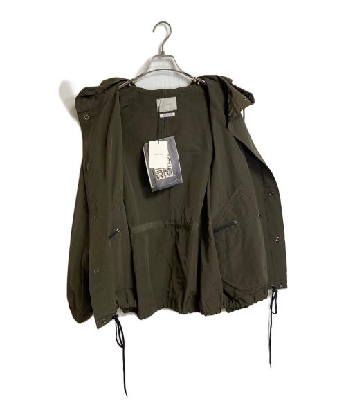 ARGUE（アーギュ）ARGUE (アーギュ) COTTON NYLON BALLOON FOODIE オリーブ サイズ:FREEの古着・服飾アイテム