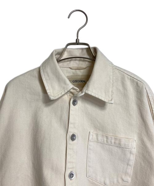 COCODEAL（ココディール）COCODEAL (ココディール) ショートボレロGジャン アイボリー サイズ:2の古着・服飾アイテム
