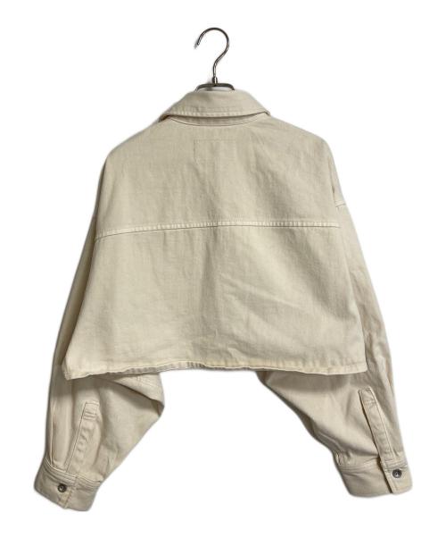 COCODEAL（ココディール）COCODEAL (ココディール) ショートボレロGジャン アイボリー サイズ:2の古着・服飾アイテム