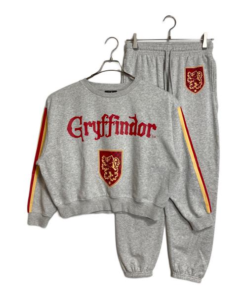 SNIDEL HOME（スナイデルホーム）SNIDEL HOME (スナイデルホーム) HARRY POTTER (ハリーポッター) スウェットセットアップ　ハリーポッター　プリントスウェット　スウェットパンツ グレー サイズ:ONE SIZEの古着・服飾アイテム