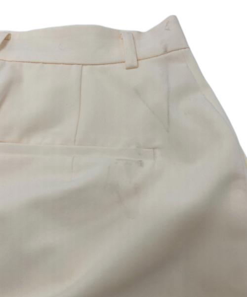 COCODEAL（ココディール）COCODEAL (ココディール) T/Rペプラムジャケットセットアップ　ベスト　セレモニー ホワイト サイズ:2の古着・服飾アイテム