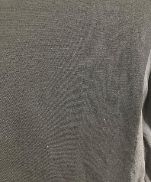 ADORE（アドーア）ADORE (アドーア) ドライポンチカットソー　切替カットソー　日本製 ブラック サイズ:38の古着・服飾アイテム