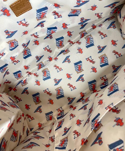 SESAME STREET（セサミストリート）SESAME STREET (セサミストリート) ear PAPILLONNER (イアパピヨネ) トートバッグ　エルモ　セサミストリート ベージュ サイズ:実寸参照 未使用品の古着・服飾アイテム