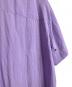中古・古着 yuw (ユウ) ワッシャーシャツワンピース　ロングワンピース　マキシワンピース　オーバーサイズ パープル サイズ:FREE：4500円