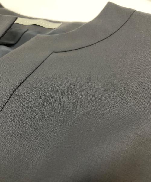 theory luxe（セオリーリュクス）theory luxe (セオリーリュクス) ノーカラージャケット ネイビー サイズ:38の古着・服飾アイテム