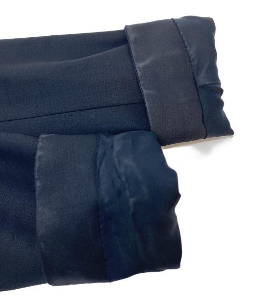 theory luxe（セオリーリュクス）theory luxe (セオリーリュクス) ノーカラージャケット ネイビー サイズ:38の古着・服飾アイテム