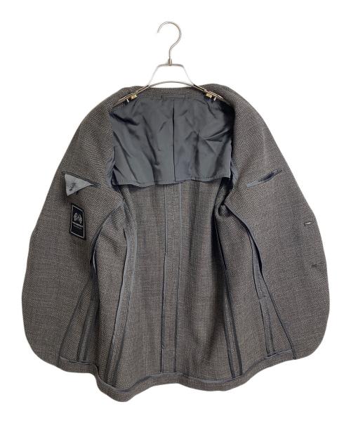 SOVEREIGN UNITED ARROWS（ソブリン ユナイテッドアローズ）SOVEREIGN UNITED ARROWS ストレッチ サマー トロピカル ウール ツイード 2B テーラード ジャケット　アウター　ライトアウター　ビジネスジャケット　カジュアルジャケット グレー サイズ:44の古着・服飾アイテム