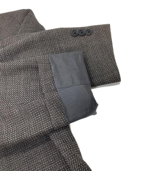 SOVEREIGN UNITED ARROWS（ソブリン ユナイテッドアローズ）SOVEREIGN UNITED ARROWS ストレッチ サマー トロピカル ウール ツイード 2B テーラード ジャケット　アウター　ライトアウター　ビジネスジャケット　カジュアルジャケット グレー サイズ:44の古着・服飾アイテム