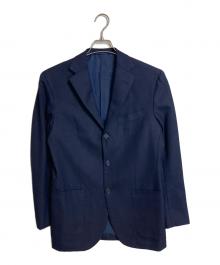 BEAMS F×LORO PIANA（ビームスエフ×ロロピアーナ）の古着「テーラードジャケット」｜ネイビー