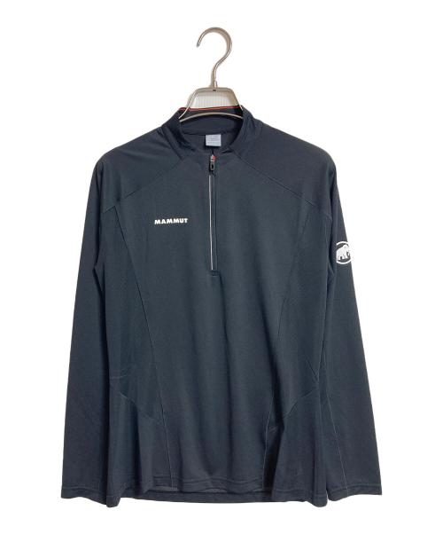 MAMMUT（マムート）MAMMUT (マムート) Aenergy FL Half Zip Longsleeve ハーフジップカットソー　長袖カットソー　スポーツ　アウトドア ブラック サイズ:XSの古着・服飾アイテム
