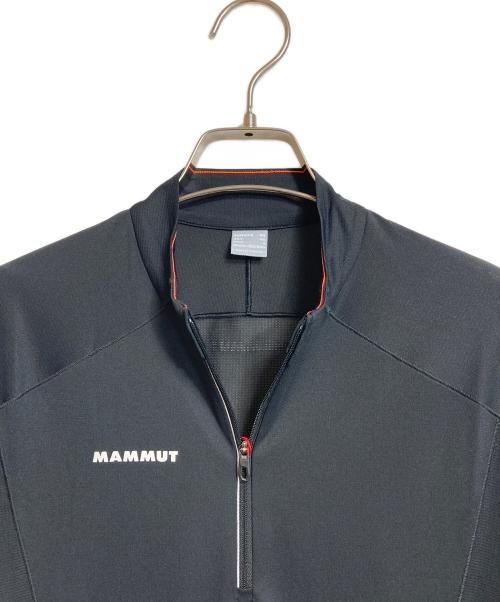 MAMMUT（マムート）MAMMUT (マムート) Aenergy FL Half Zip Longsleeve ハーフジップカットソー　長袖カットソー　スポーツ　アウトドア ブラック サイズ:XSの古着・服飾アイテム