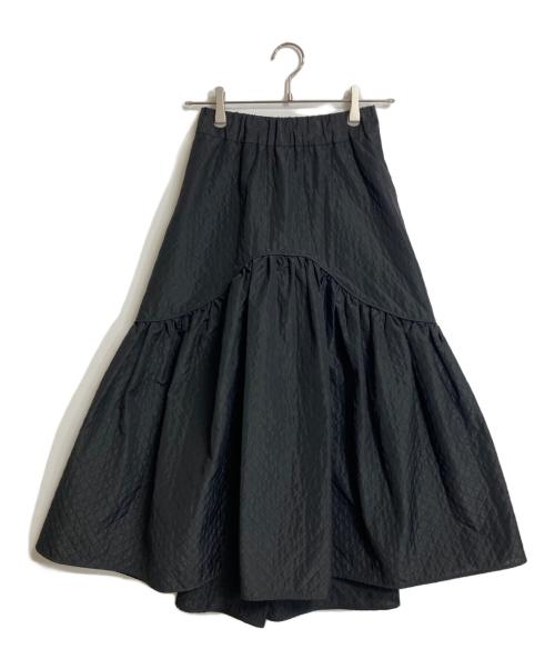ELLIE（エリー）ELLIE (エリー) フレアスカート　ロングスカート　セレモニー ブラック サイズ:FREEの古着・服飾アイテム