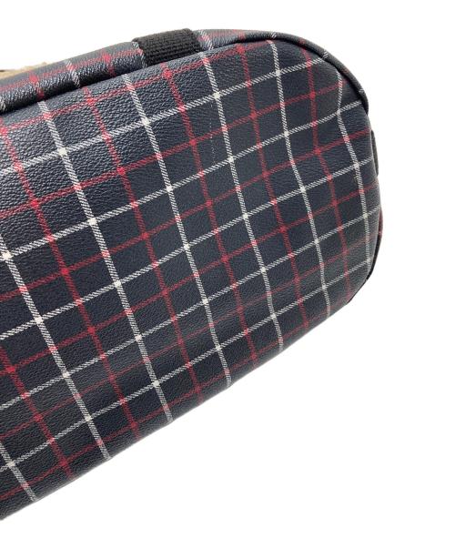 LUDLOW（ラドロー）LUDLOW (ラドロー) トートバッグ　チェック　UNITED ARROWS 別注 ブラック サイズ:実寸参照の古着・服飾アイテム