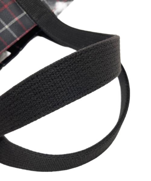 LUDLOW（ラドロー）LUDLOW (ラドロー) トートバッグ　チェック　UNITED ARROWS 別注 ブラック サイズ:実寸参照の古着・服飾アイテム