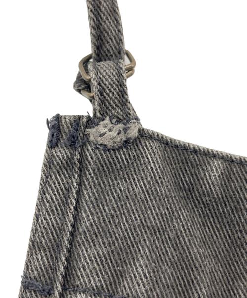 Plage（プラージュ）Plage (プラージュ) キャミサロペット デニムサロペット　デニムパンツ 日本製 グレー サイズ:36の古着・服飾アイテム