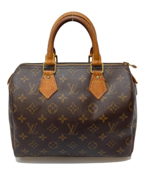 LOUIS VUITTON（ルイ ヴィトン）LOUIS VUITTON (ルイ ヴィトン) ハンドバッグ　スピーディ25 モノグラム ブラウン サイズ:実寸参照の古着・服飾アイテム