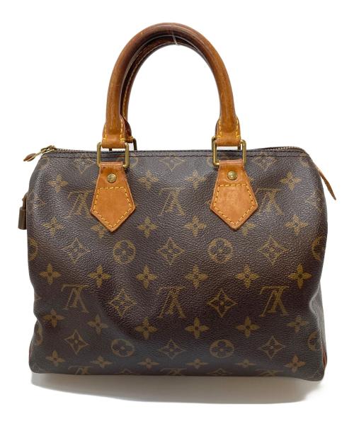 LOUIS VUITTON（ルイ ヴィトン）LOUIS VUITTON (ルイ ヴィトン) ハンドバッグ　スピーディ25 モノグラム ブラウン サイズ:実寸参照の古着・服飾アイテム