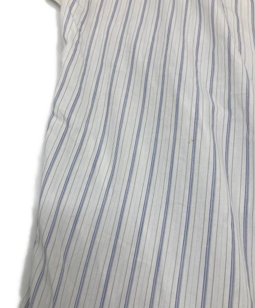 BROOKS BROTHERS（ブルックスブラザーズ）BROOKS BROTHERS (ブルックスブラザーズ) 【古着】シャツ　60~70’S/S Makers 6ボタン　ラウンドカット　ストライプ　60年代　70年代 ホワイト×ブルー サイズ:16−2の古着・服飾アイテム