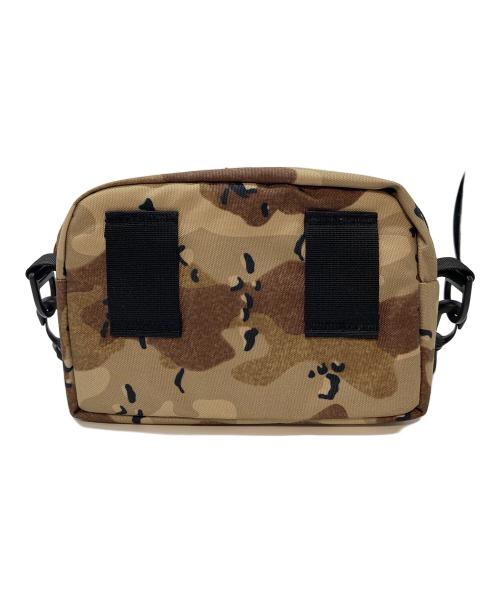 GREGORY（グレゴリー）GREGORY (グレゴリー) BEAMS BOY (ビームスボーイ) 別注 CHOCO CHIP CAMO PADDED SHOLDER POUCH ブラウンの古着・服飾アイテム