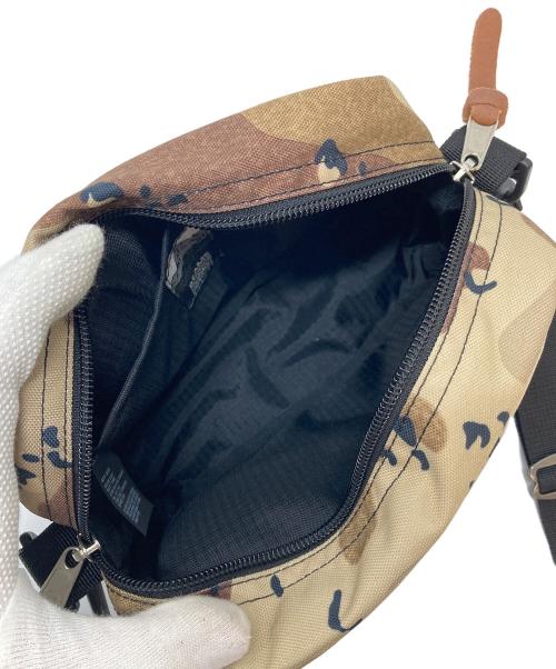 GREGORY（グレゴリー）GREGORY (グレゴリー) BEAMS BOY (ビームスボーイ) 別注 CHOCO CHIP CAMO PADDED SHOLDER POUCH ブラウンの古着・服飾アイテム