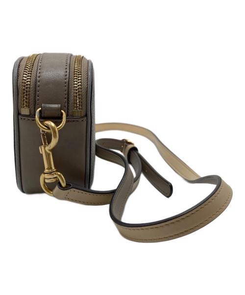 TORY BURCH（トリーバーチ）TORY BURCH (トリーバーチ) ミニクロス ボディーバッグ　ショルダーバッグ　ミニバッグ グレー×ベージュ サイズ:実寸参照の古着・服飾アイテム