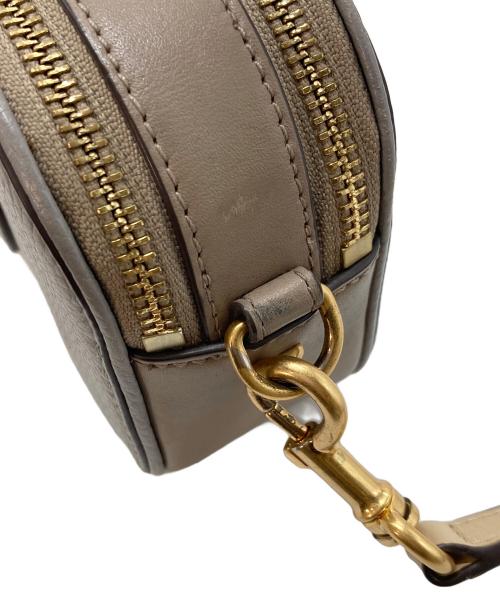 TORY BURCH（トリーバーチ）TORY BURCH (トリーバーチ) ミニクロス ボディーバッグ　ショルダーバッグ　ミニバッグ グレー×ベージュ サイズ:実寸参照の古着・服飾アイテム