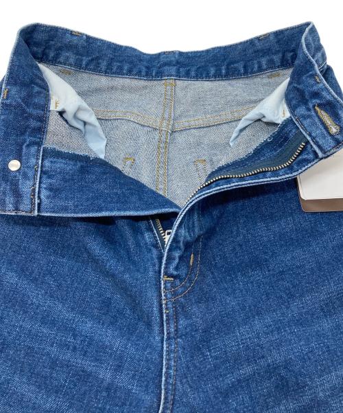 Plage（プラージュ）Plage (プラージュ) SLACKS デニム　デニムパンツ　ジーンズ　日本製 インディゴ サイズ:34 未使用品の古着・服飾アイテム