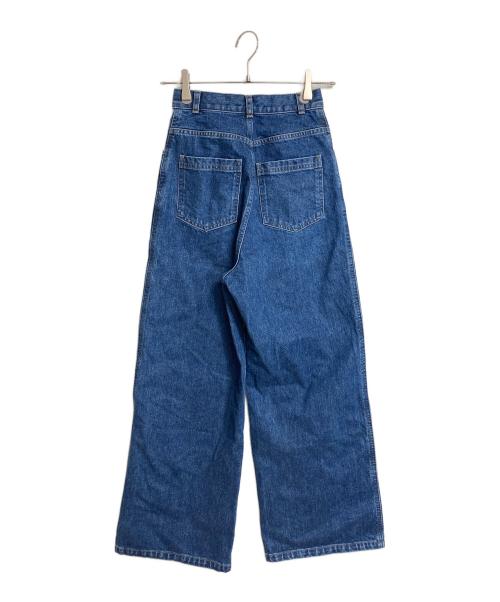 Plage（プラージュ）Plage (プラージュ) SLACKS デニム　デニムパンツ　ジーンズ　日本製 インディゴ サイズ:34 未使用品の古着・服飾アイテム