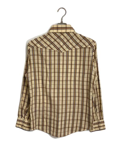 CarHartt（カーハート）CarHartt (カーハート) 【古着】60’S～70’S チェックウエスタンシャツ イエロー サイズ:不明の古着・服飾アイテム