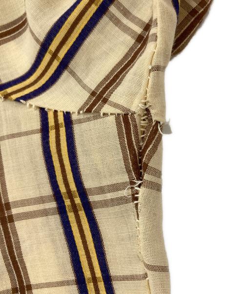 CarHartt（カーハート）CarHartt (カーハート) 【古着】60’S～70’S チェックウエスタンシャツ イエロー サイズ:不明の古着・服飾アイテム