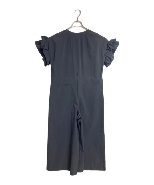 CADUNE（カデュネ）CADUNE (カデュネ) 袖フリルオールインワン　セレモニー ブラック サイズ:34の古着・服飾アイテム