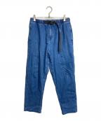 GRAMICCI×SHIPS anyグラミチ×シップスエニィ）の古着「デニムクライミングパンツ　ストレッチデニムパンツ」｜ブルー