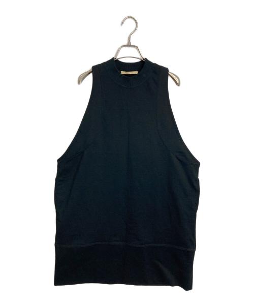 Curensology（カレンソロジー）Curensology (カレンソロジー) N/Sスウェットワンピース　ひざ丈ワンピース　ミディワンピース ブラック サイズ:FREEの古着・服飾アイテム