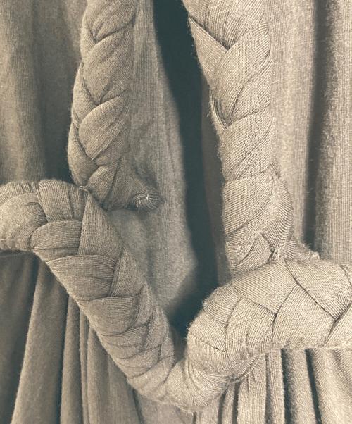 Ameri（アメリ）Ameri (アメリ) THICK CORD CUT DRESS キャミワンピース　シックコードカットドレスキャミワンピース　ロングワンピース　マキシワンピース　コードカットドレス ブラウン サイズ:Sの古着・服飾アイテム