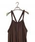 Ameri (アメリ) THICK CORD CUT DRESS キャミワンピース　シックコードカットドレスキャミワンピース　ロングワンピース　マキシワンピース　コードカットドレス ブラウン サイズ:S：4500円