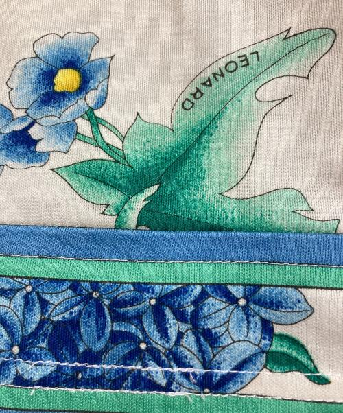 LEONARD（レオナール）LEONARD (レオナール) フラワープリントスカート　ミディスカート マルチカラー サイズ:ウエスト69cmの古着・服飾アイテム