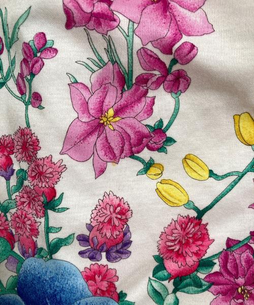 LEONARD（レオナール）LEONARD (レオナール) フラワープリントスカート　ミディスカート マルチカラー サイズ:ウエスト69cmの古着・服飾アイテム