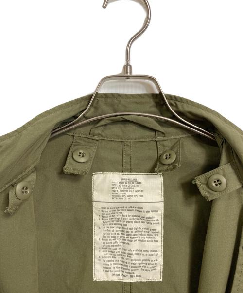 BUZZ RICKSON'S（バズリクソンズ）BUZZ RICKSON'S (バズリクソンズ) ミリタリーコート Lot No. BR14719  Type M-65 フィッシュテール オリーブ サイズ:S 未使用品の古着・服飾アイテム