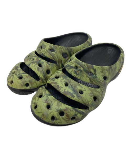 KEEN（キーン）KEEN (キーン) サンダル　カモフラ　YOGUI CAMO GREEN カモグリーン サイズ:M7　W9の古着・服飾アイテム