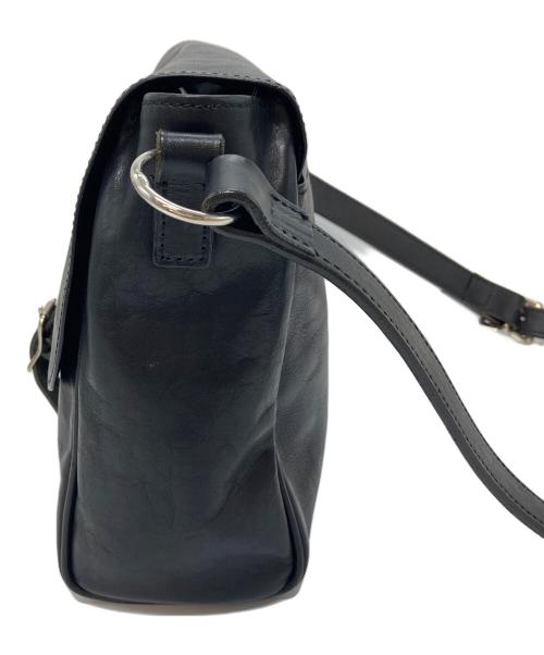 SOMES SADDLE（ソメスサドル）Somes Saddle (ソメスサドル) レザーショルダーバッグ ブラック サイズ:実寸参照の古着・服飾アイテム