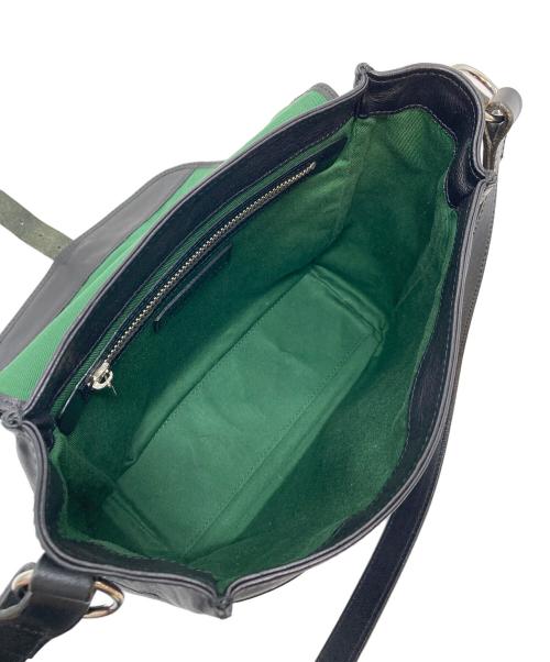 SOMES SADDLE（ソメスサドル）Somes Saddle (ソメスサドル) レザーショルダーバッグ ブラック サイズ:実寸参照の古着・服飾アイテム