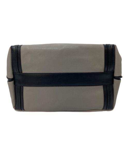 Chloe（クロエ）Chloe (クロエ) ALISON ハンドバッグ トートバッグ　アリソン　セレモニー ブラック×グレー サイズ:実寸参照の古着・服飾アイテム